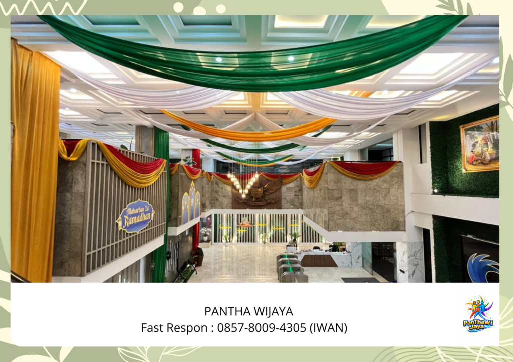 Jasa Dekorasi Ruang Model Kain Juntai Area Jakarta