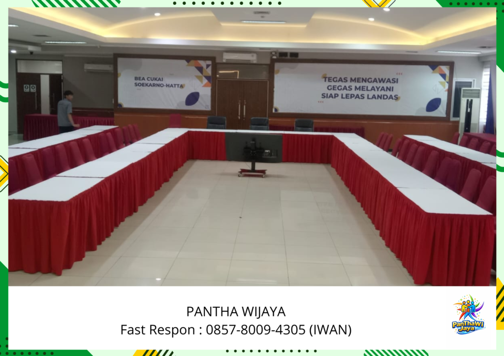 Jasa Rental Meja Kotak Daerah Tangerang Harga Murah