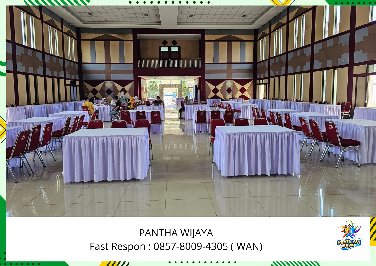 Jasa Rental Meja Kotak Daerah Tangerang Harga Murah