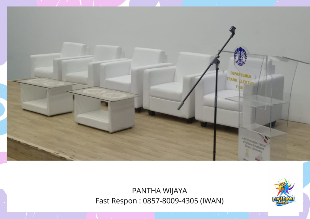 Jasa Sewa Sofa Single Kotak Area Jakarta Berkualitas Empuk