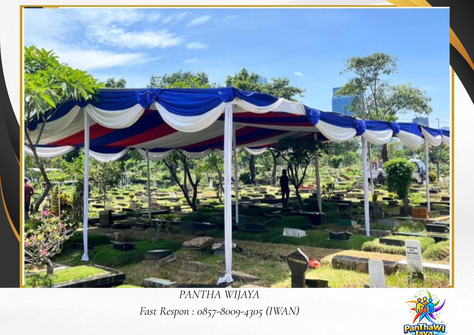 Pusat Sewa Perlengkapan Pemakaman Tenda Kursi Meja Jakarta