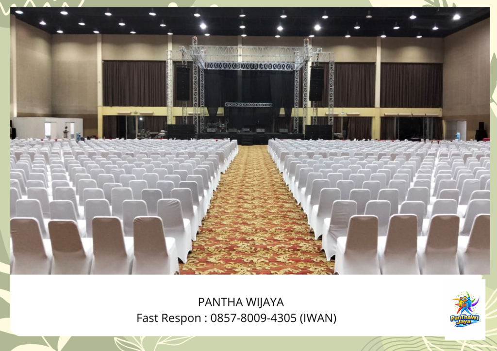 Sewa Kursi Event Full Cover Sarung Kursi Putih Jakarta
