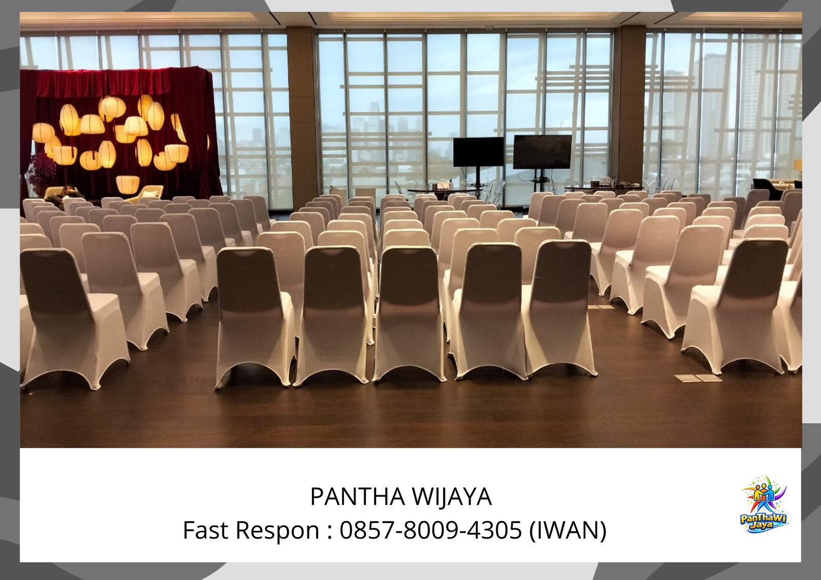 Sewa Kursi Futura Cover Putih Area Tangerang