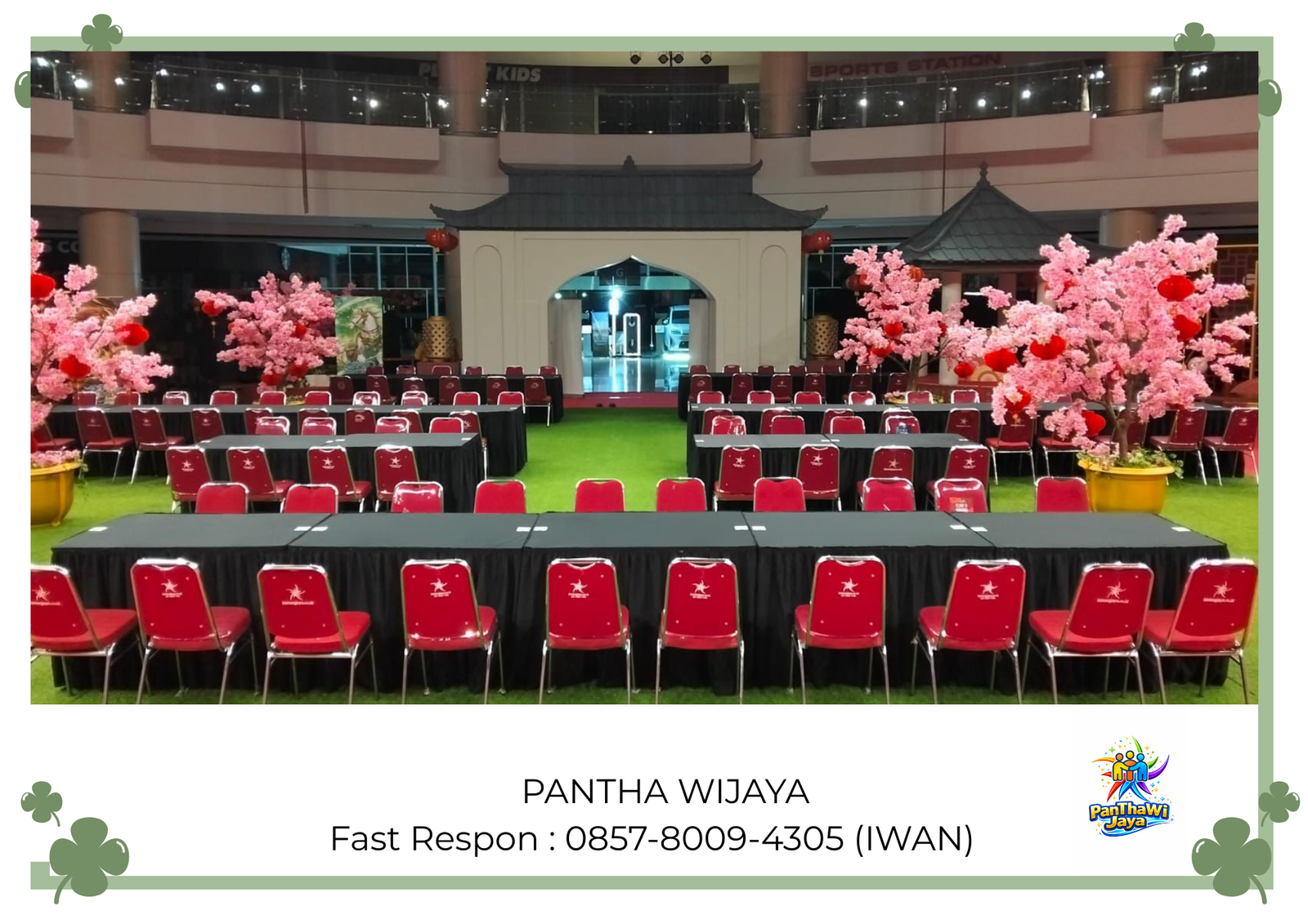 Sewa Meja Dan Kursi Event Pesta Dan Duka area Jakarta