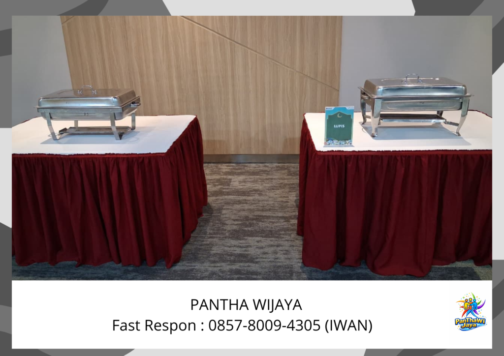 Sewa Meja Kotak Lengkap Taplak Bekasi
