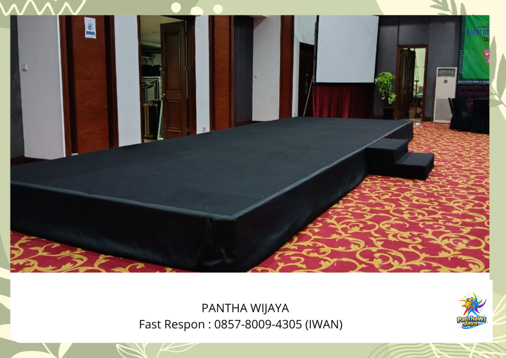 Sewa Panggung Cover Karpet Aneka Warna Bekasi