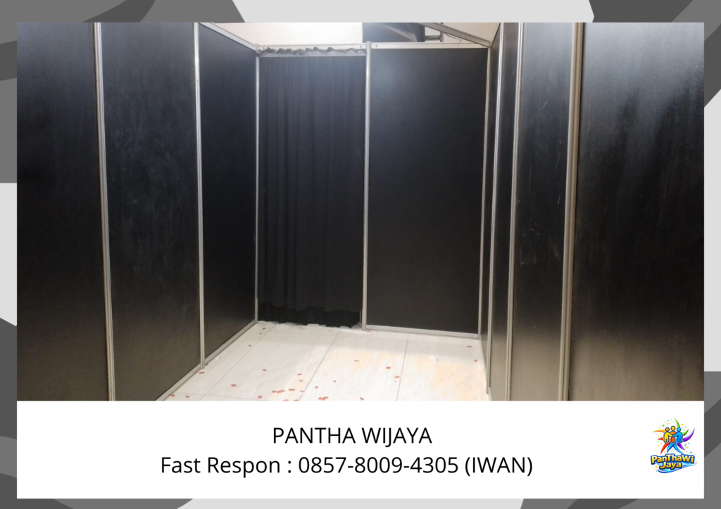 Sewa Partisi Hitam Dan Putih Sekat Ruang Area Jakarta