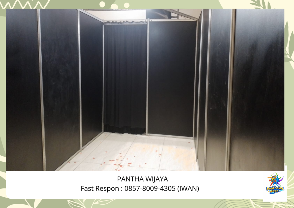 Sewa Partisi Sekat Ruangan Tersedia Hitam Dan Putih di Jakarta