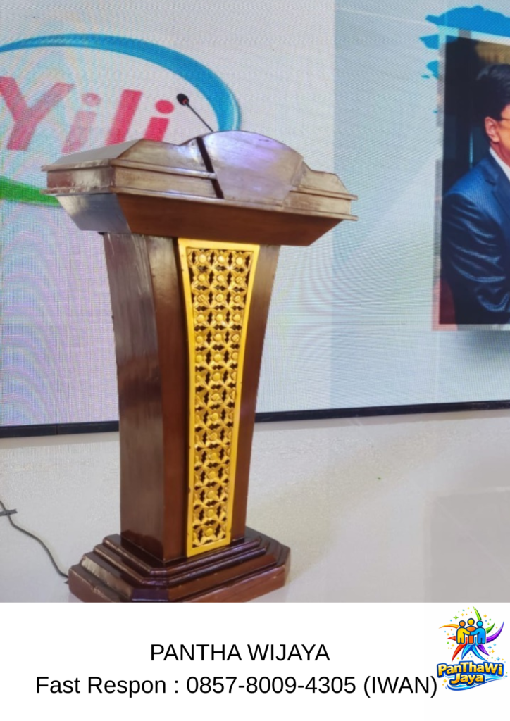 Sewa Podium Kayu Dan Acrylic Area Jakarta