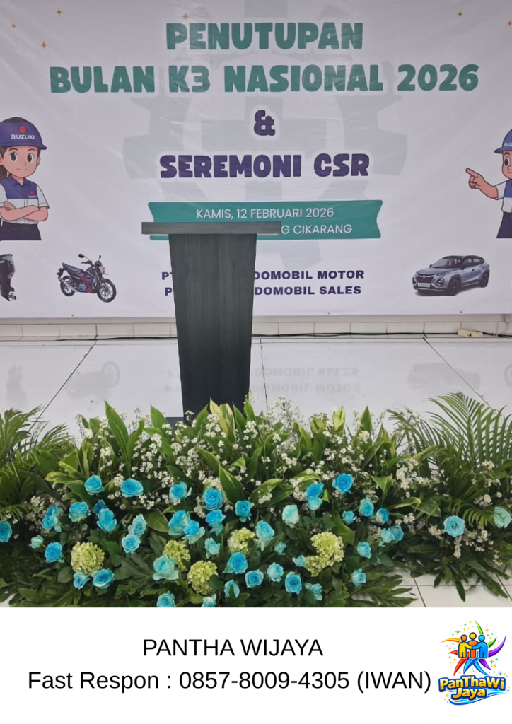 Sewa Podium Mimbar Area Daerah Bekasi Fast Respon