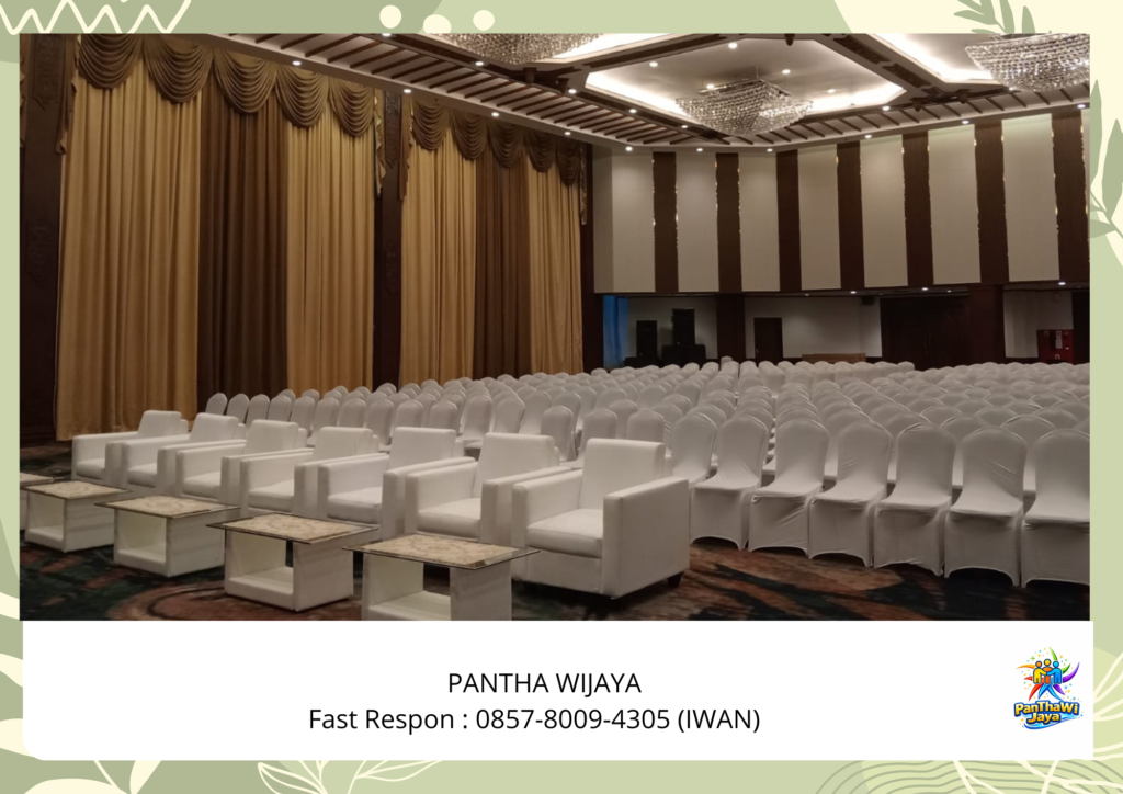 Sewa Sofa Kotak Putih Minimalis Jakarta