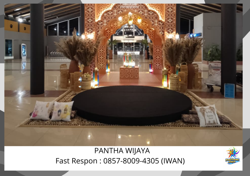 Sewa Table Stage Karpet Buana Hitam Area Jakarta