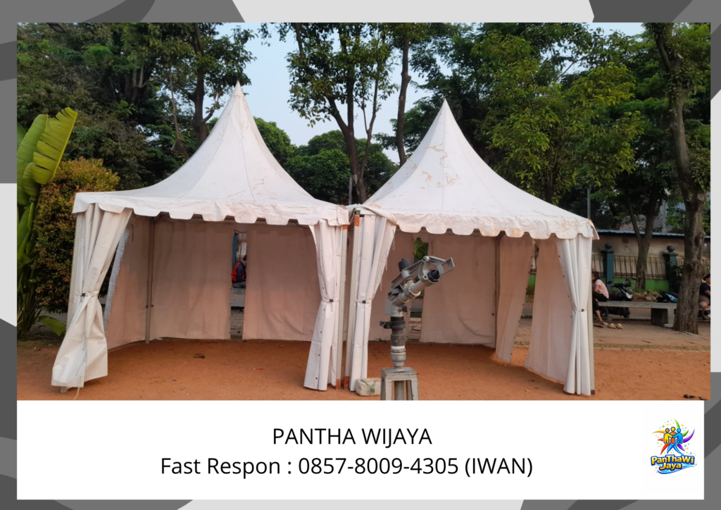 Sewa Tenda Kerucut Terlengkap Area Jakarta Pusat