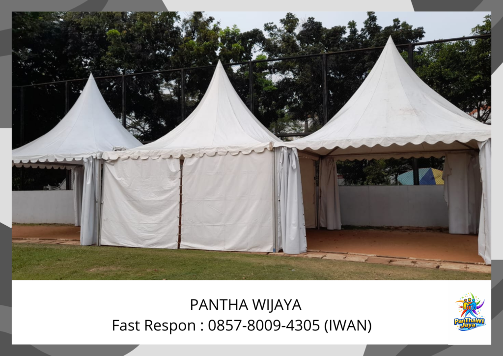 Sewa Tenda Kerucut Terlengkap Area Jakarta Pusat