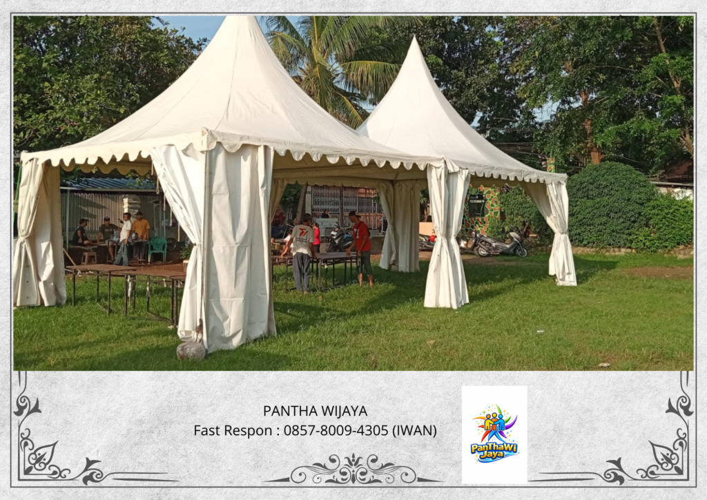Sewa Tenda Sarnafil Daerah Cikarang Ready Stok Banyak