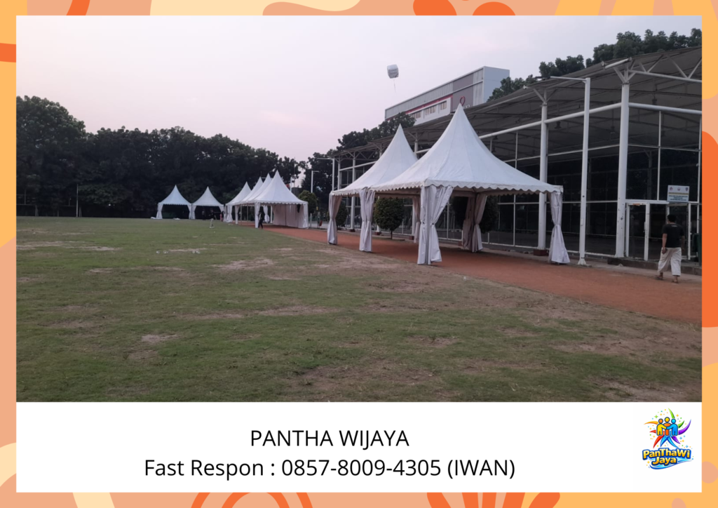 Sewa Tenda Sarnafil Kerucut Untuk Acara Pemakaman Di Jabodetabek