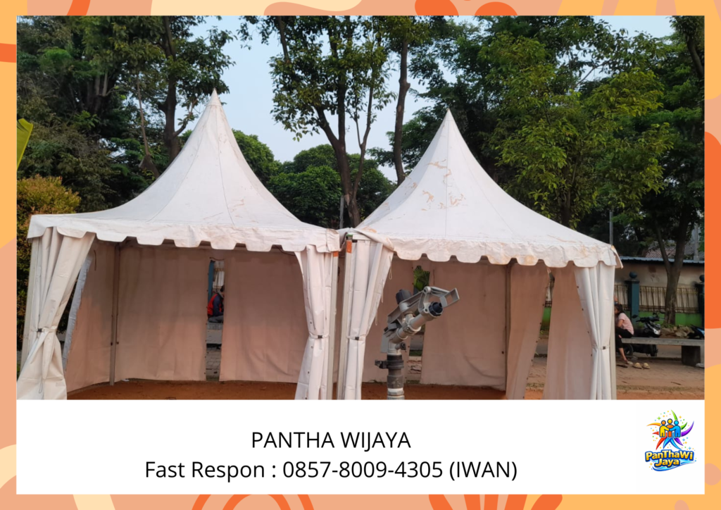 Sewa Tenda Sarnafil Kerucut Untuk Acara Pemakaman Di Jabodetabek
