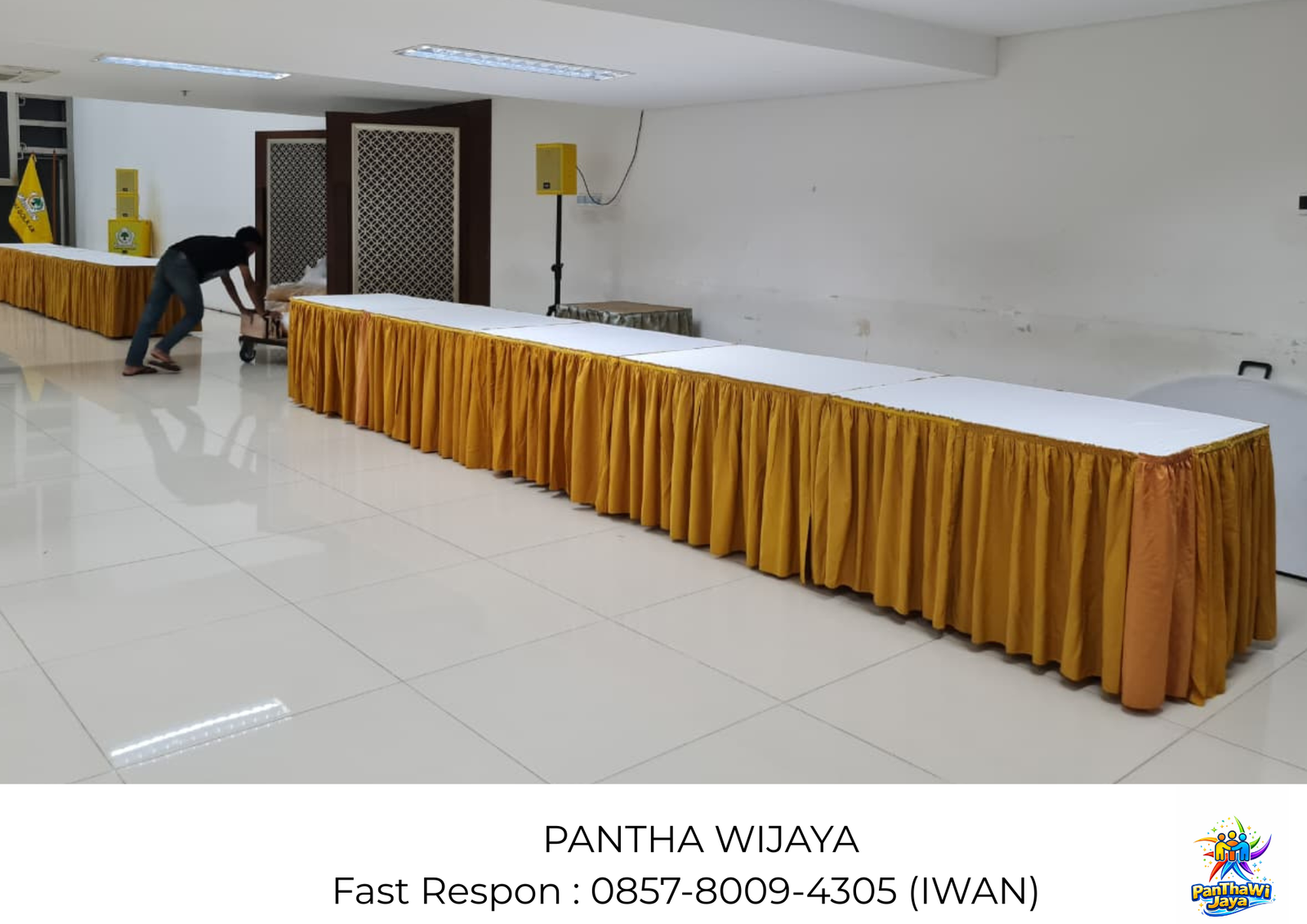 Jasa Sewa Meja Bulat Dan Kotak Ready Stok Area Bekasi Bogor