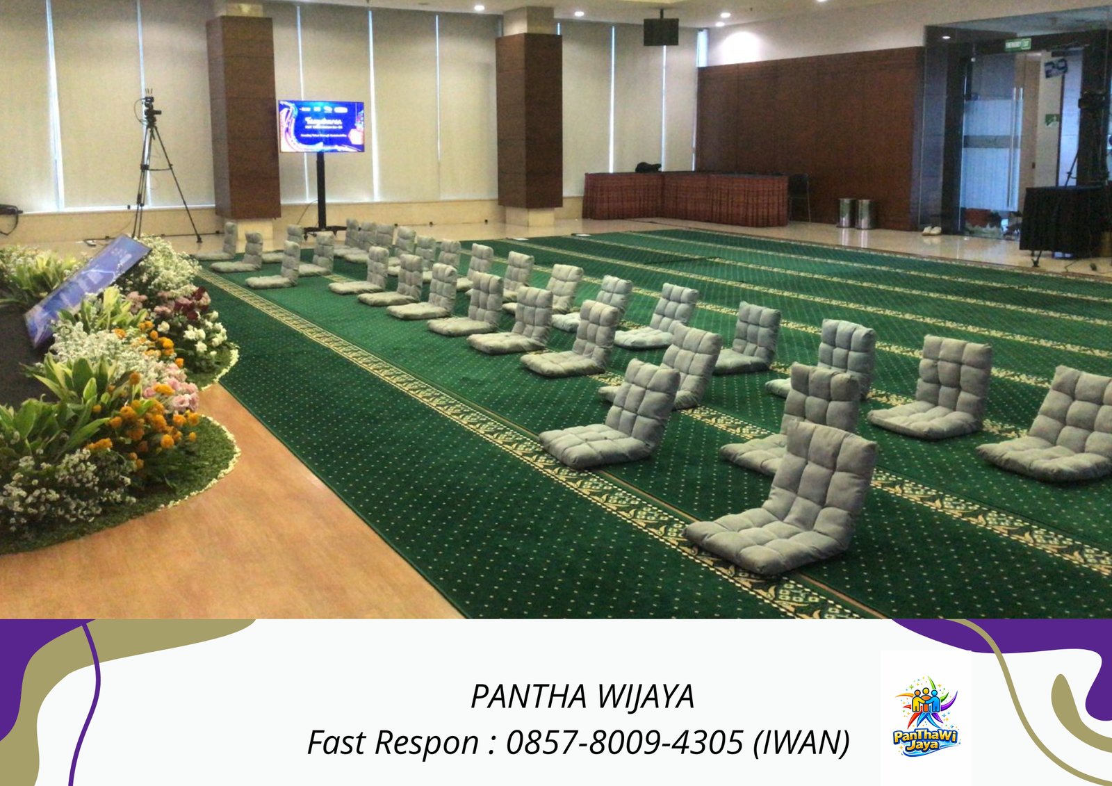 Sewa Karpet Permadani Kursi Lipat Lesehan Bogor