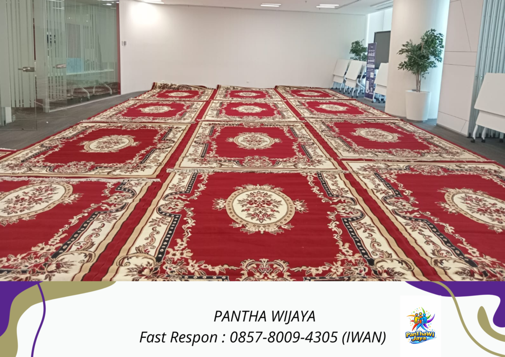 Sewa Karpet Permadani Merah Area Tangerang