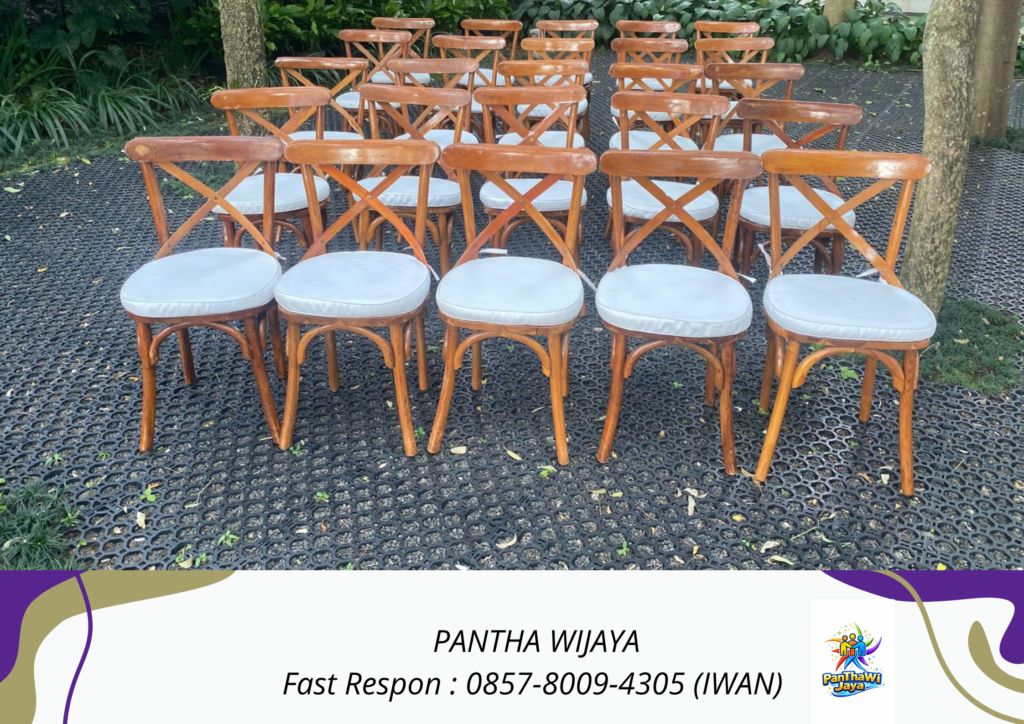 Sewa Kursi Crossback Bantalan Bekasi