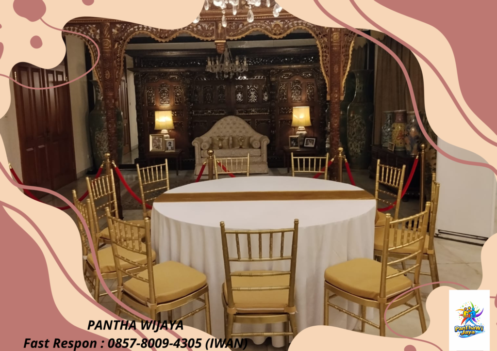 Sewa Kursi Tiffany VIP Gold Area Jakarta
