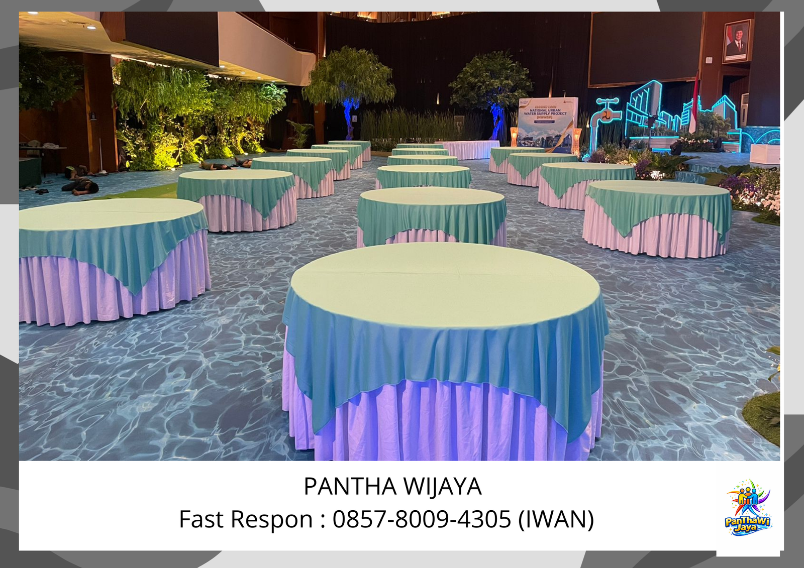 Sewa Meja Kotak Meja Bundar Meja Vip Kaca Meja Dealing Area Bekasi