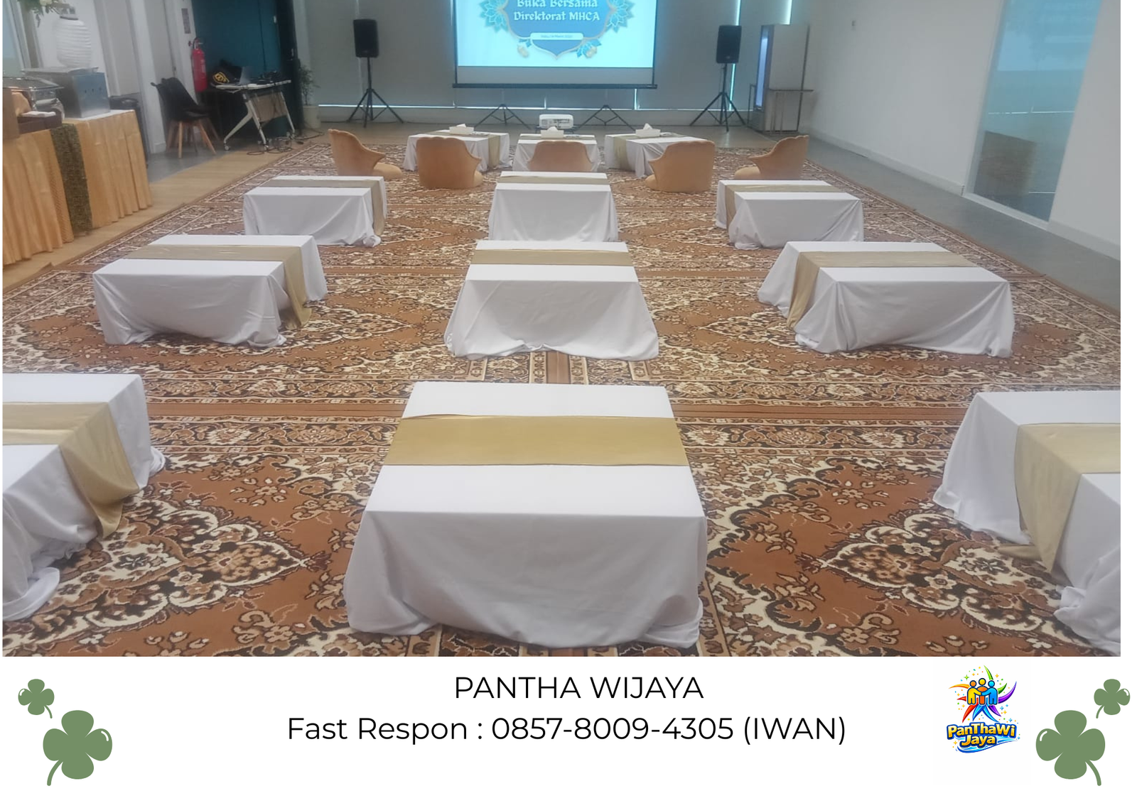 Sewa Meja Lesehan Terlengkap Area Jakarta Utara