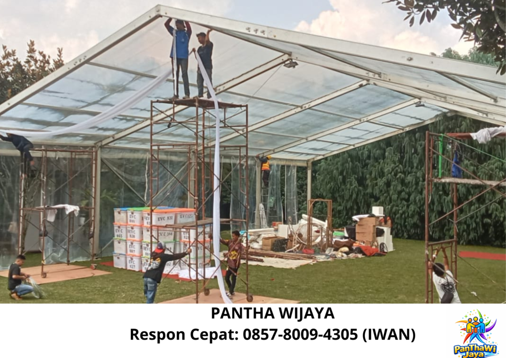 Sewa Tenda Roder Berikut Meja Kursi Lesehan Permadani Jakarta