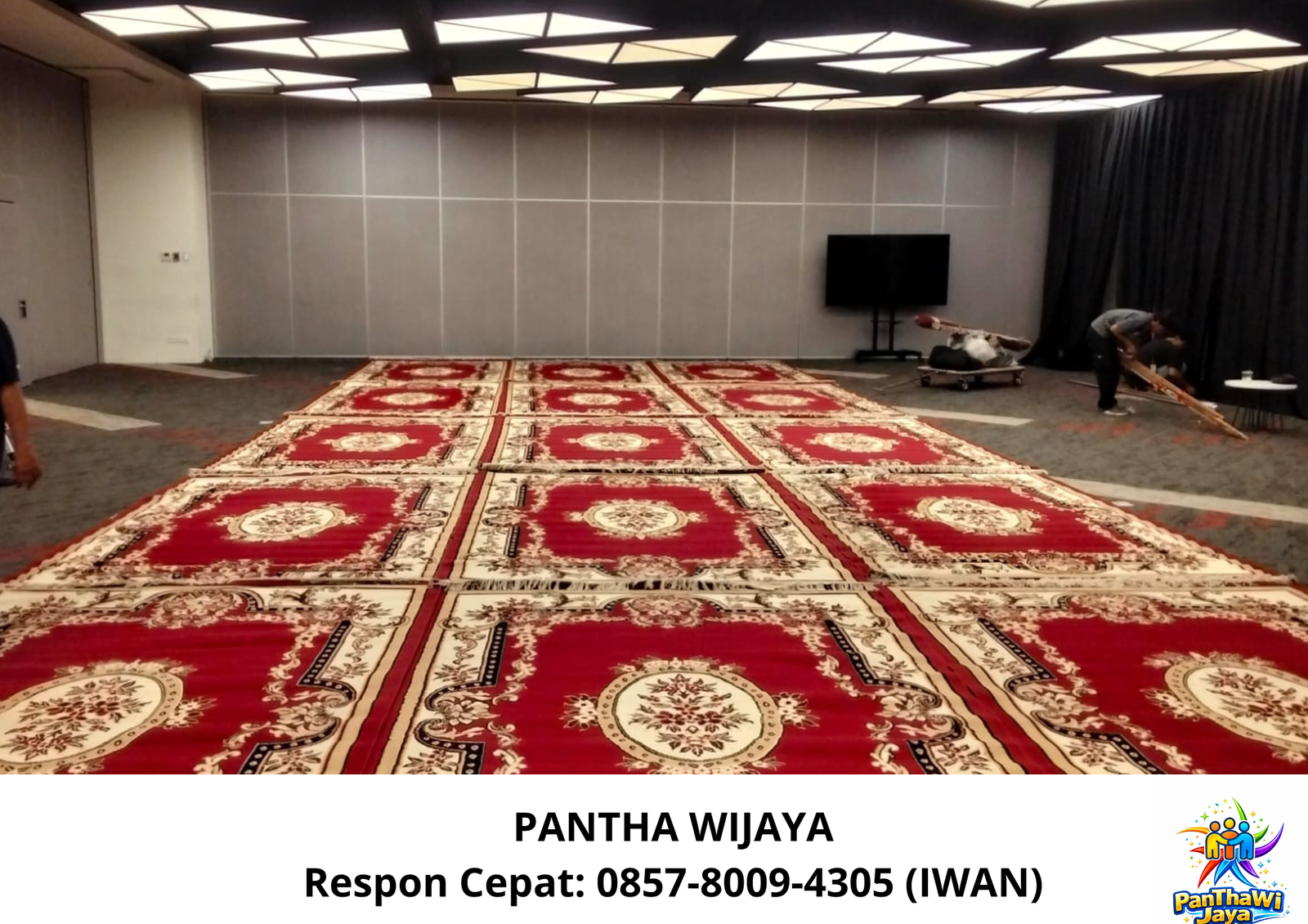 Sewa Tenda Roder Lampu Maroko Karpet Permadani Jakarta