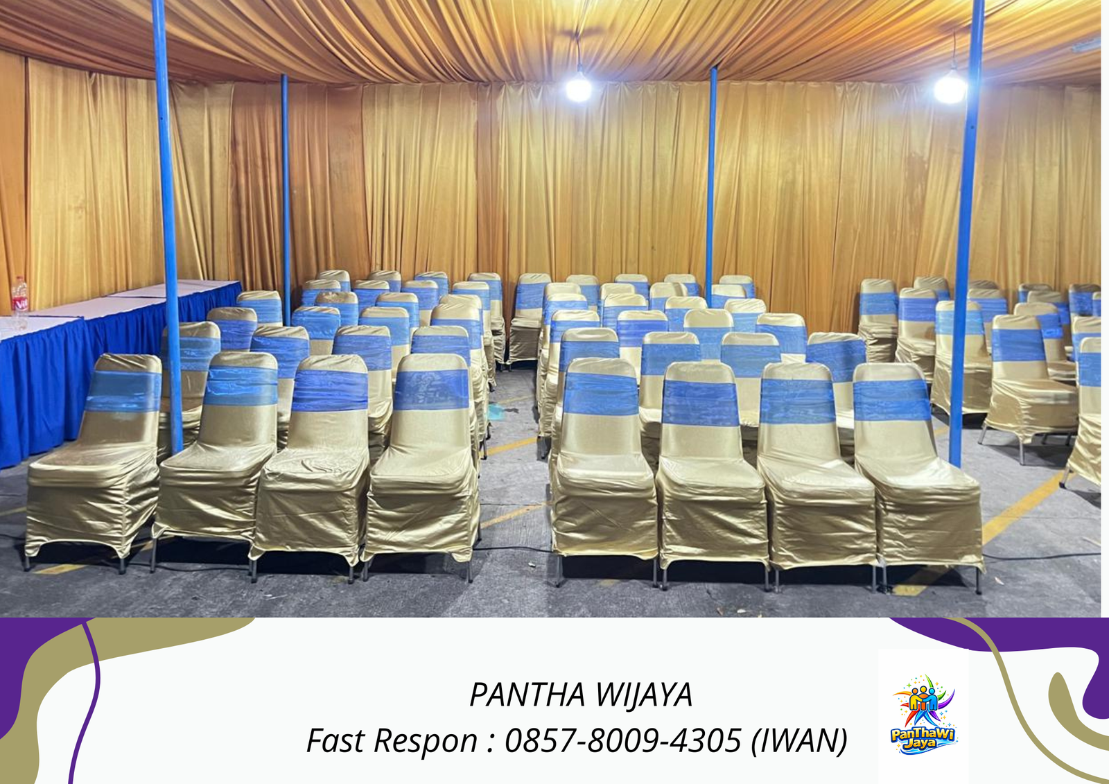 Sewa Tenda serut Kursi Futura Area Bogor