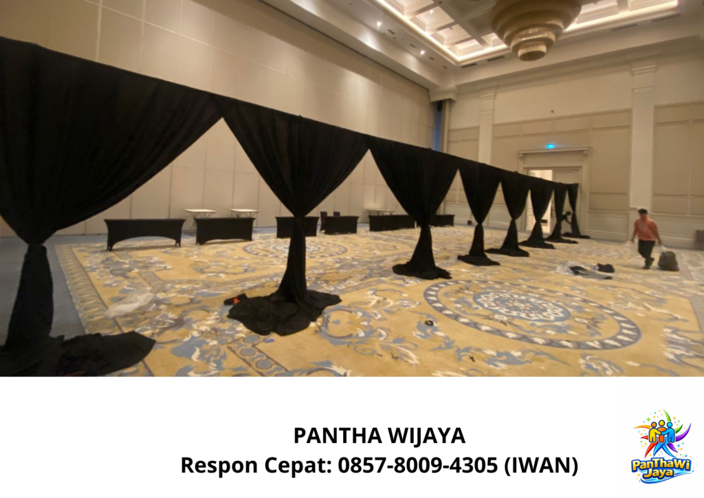 Sewa Tirai Hitam Area Jakarta