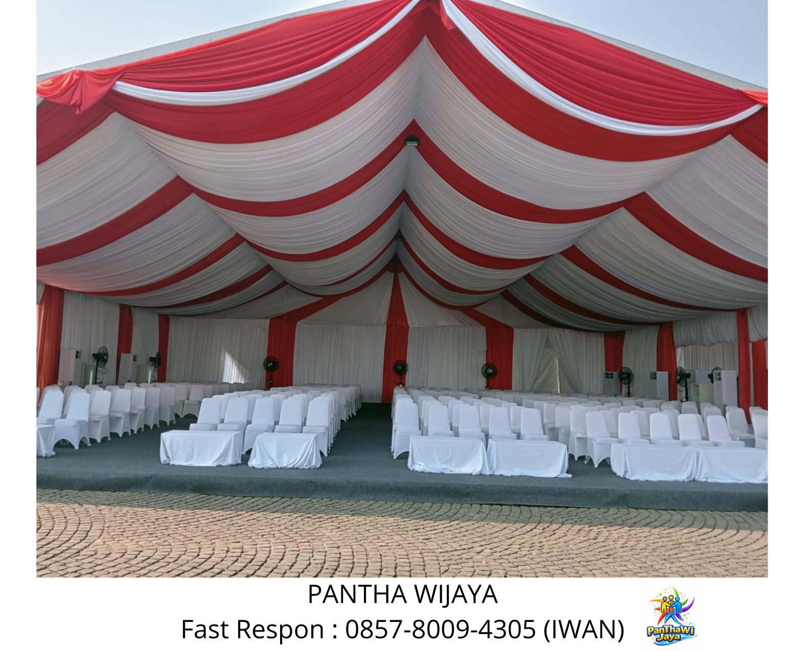 Jasa Sewa Tenda Roder dan Dekorasi Kain Area Jakarta