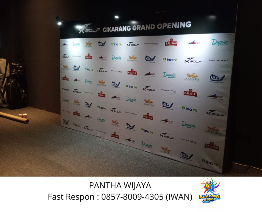 Sewa Backdrop Lampu Spot Light Area Bogor