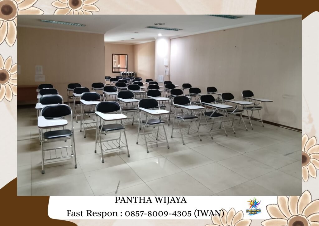 Jasa Sewa Kursi Kuliah Lipat Stainless Area Depok
