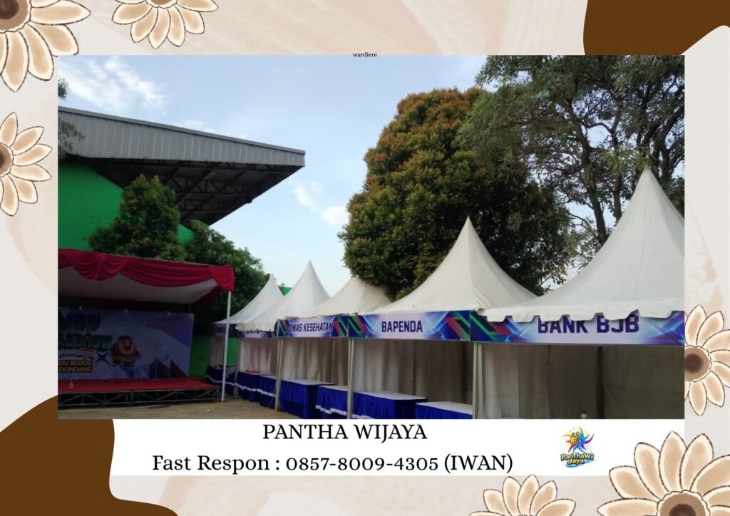 Sewa Tenda Bazar, Backdrop, Panggung Karawang