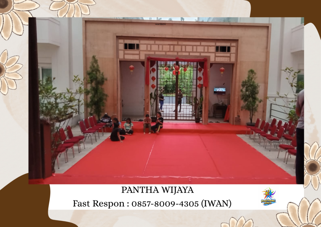 Sewa Karpet Jalan Area Bekasi Harga Murah Bersih