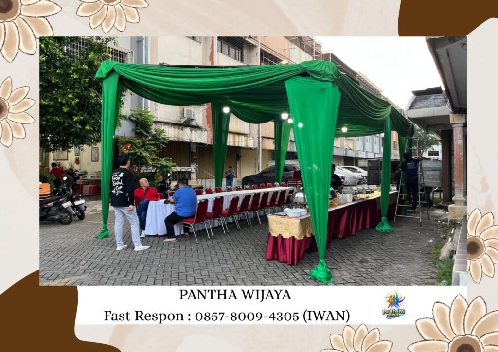 Sewa Tenda Plafon Aneka Warna Poni Area Cikarang