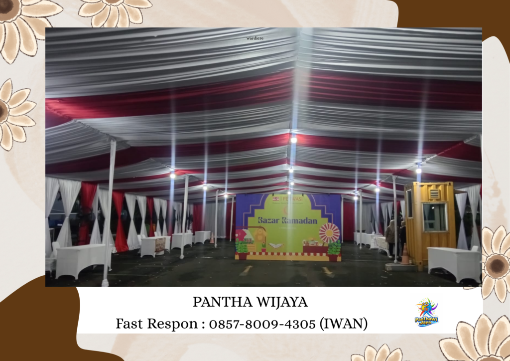 Jasa Sewa Tenda Konvensional Area Bekasi:Event Outdoor