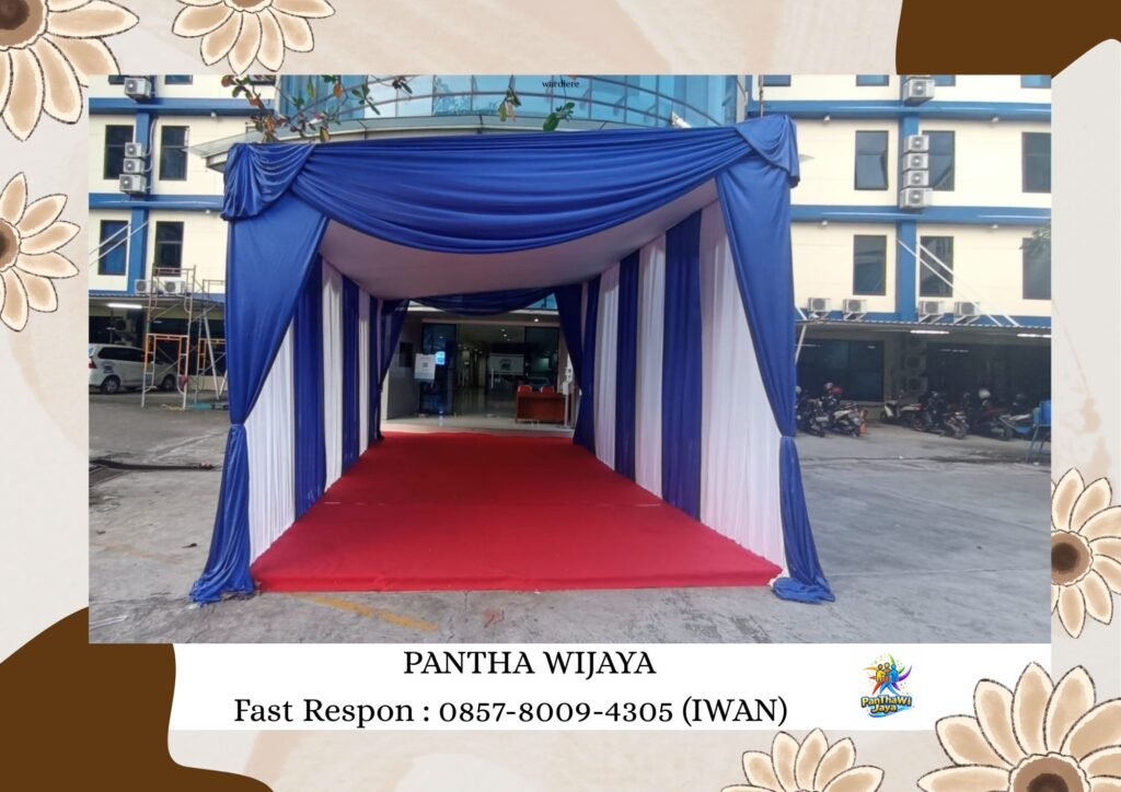 Sewa Tenda Plafon Aneka Warna Poni Area Cikarang
