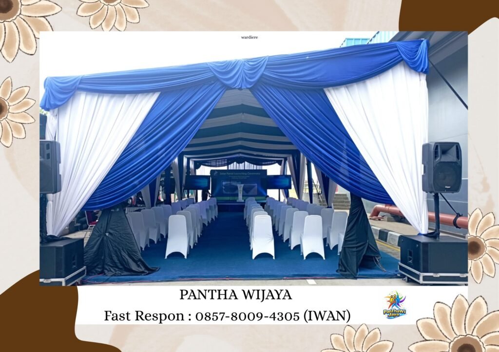 Sewa Tenda Plafon Aneka Warna Poni Area Cikarang