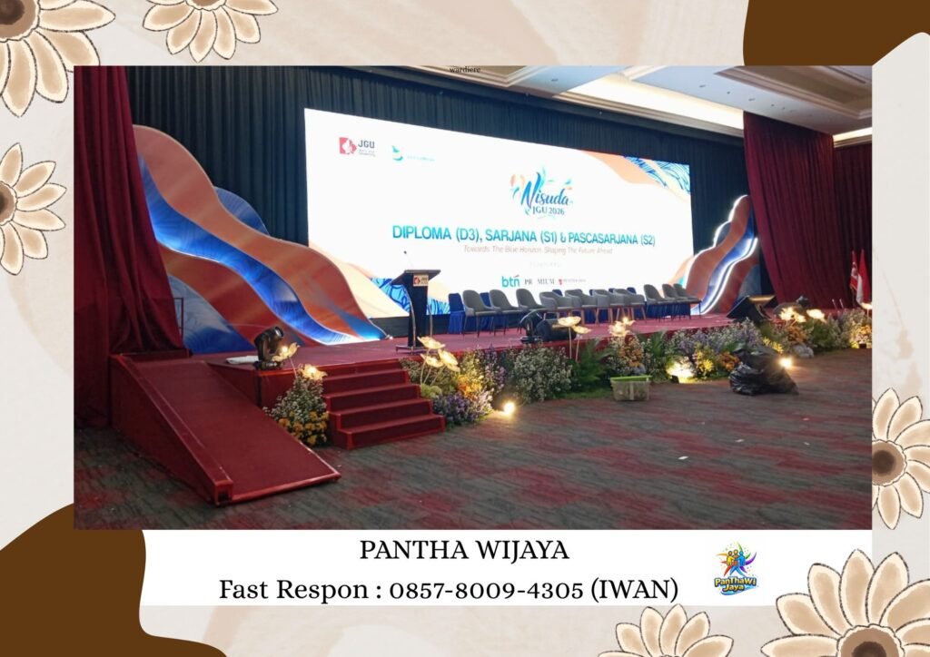 Jasa Sewa Tenda Roder, Podium, Panggung, Backdrop Area Karawang