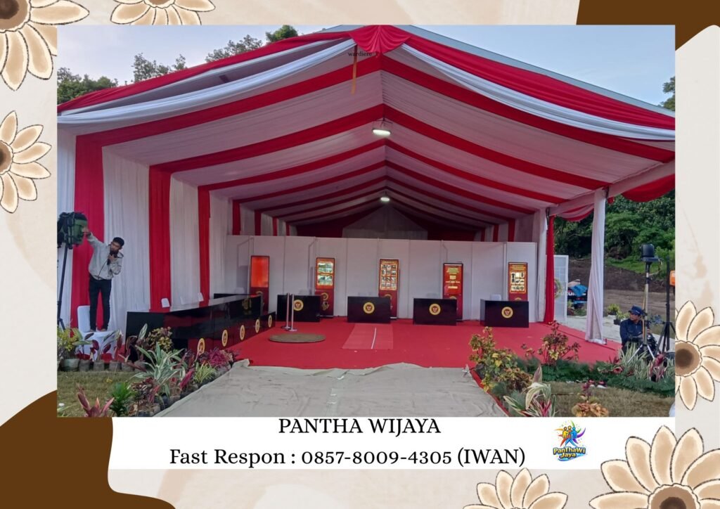 Jasa Sewa Tenda Roder, Podium, Panggung, Backdrop Area Karawang