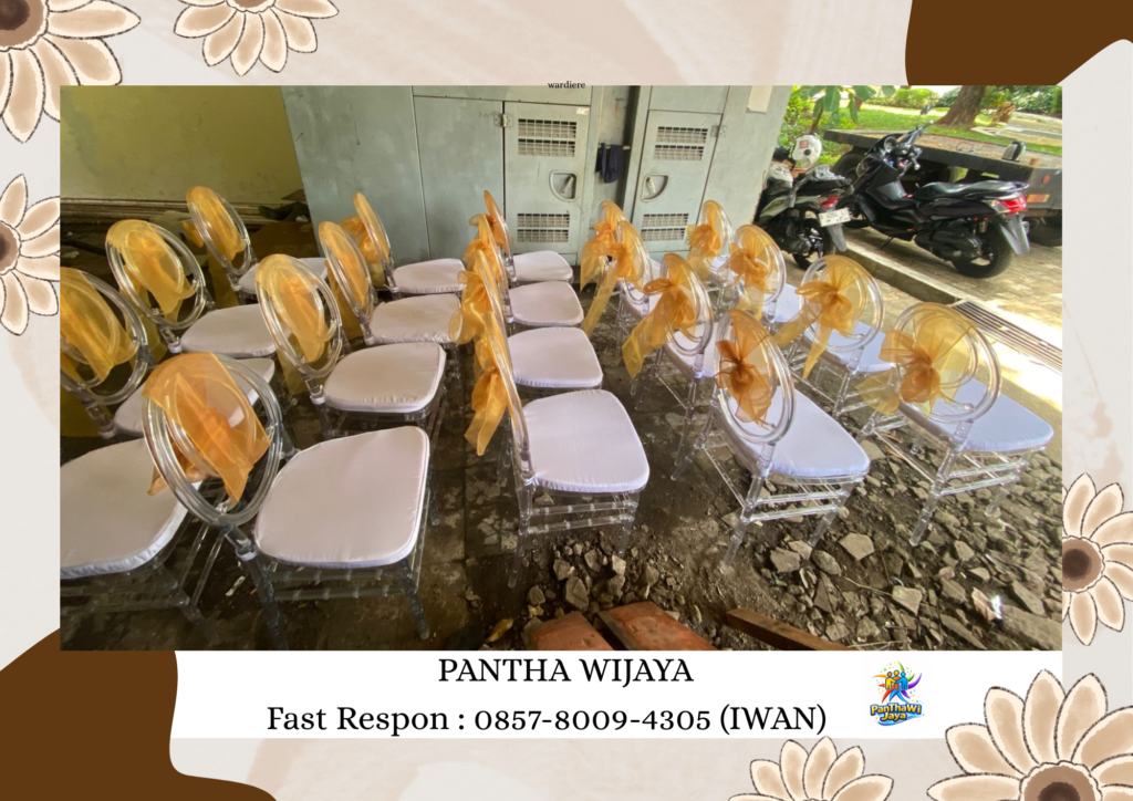 Jasa Sewa Kursi Olivia Acrylic Bening Area Cikarang