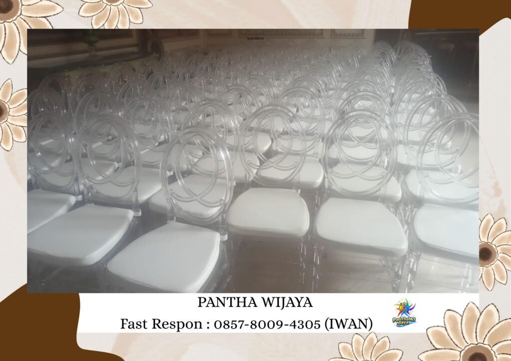 Jasa Sewa Kursi Olivia Acrylic Bening Area Cikarang