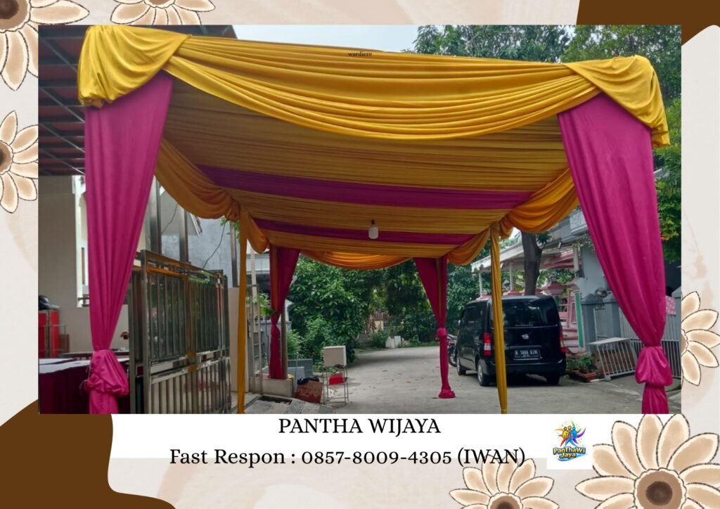 Jasa Sewa Tenda Plafon Poni Kokoh Area Bekasi