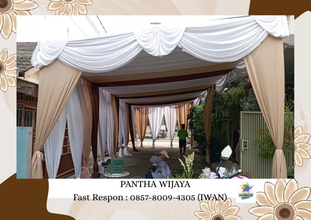 Jasa Sewa Tenda Plafon Poni Kokoh Area Bekasi