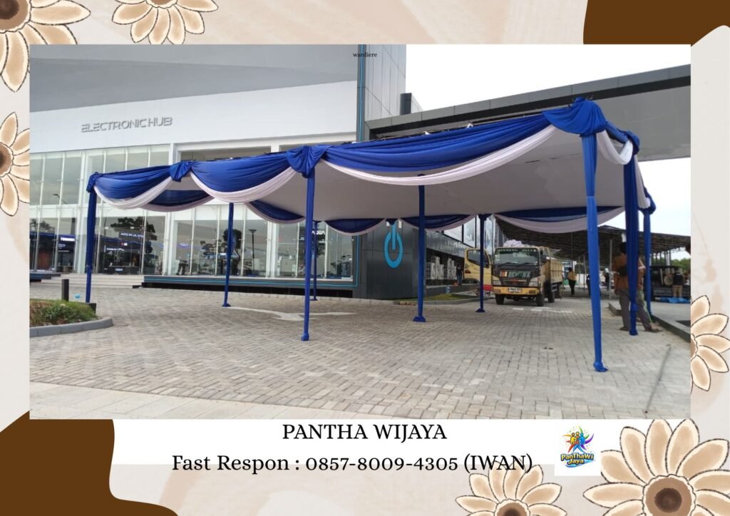 Jasa Sewa Tenda Plafon Poni Kokoh Area Bekasi