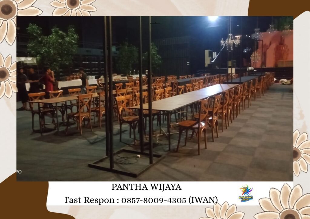 Rental Cross Back Chairs Atau Kursi Silang Area Cikarang
