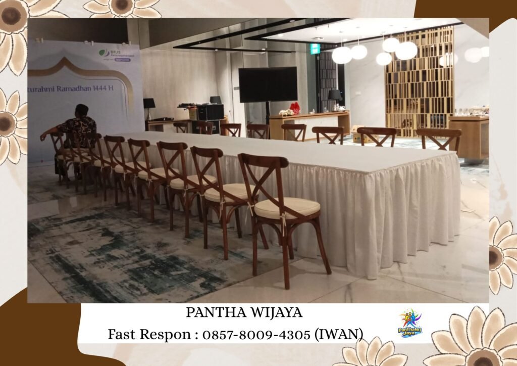 Rental Cross Back Chairs Atau Kursi Silang Area Cikarang